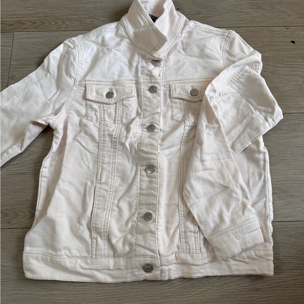 Light Pink Denim Jacket